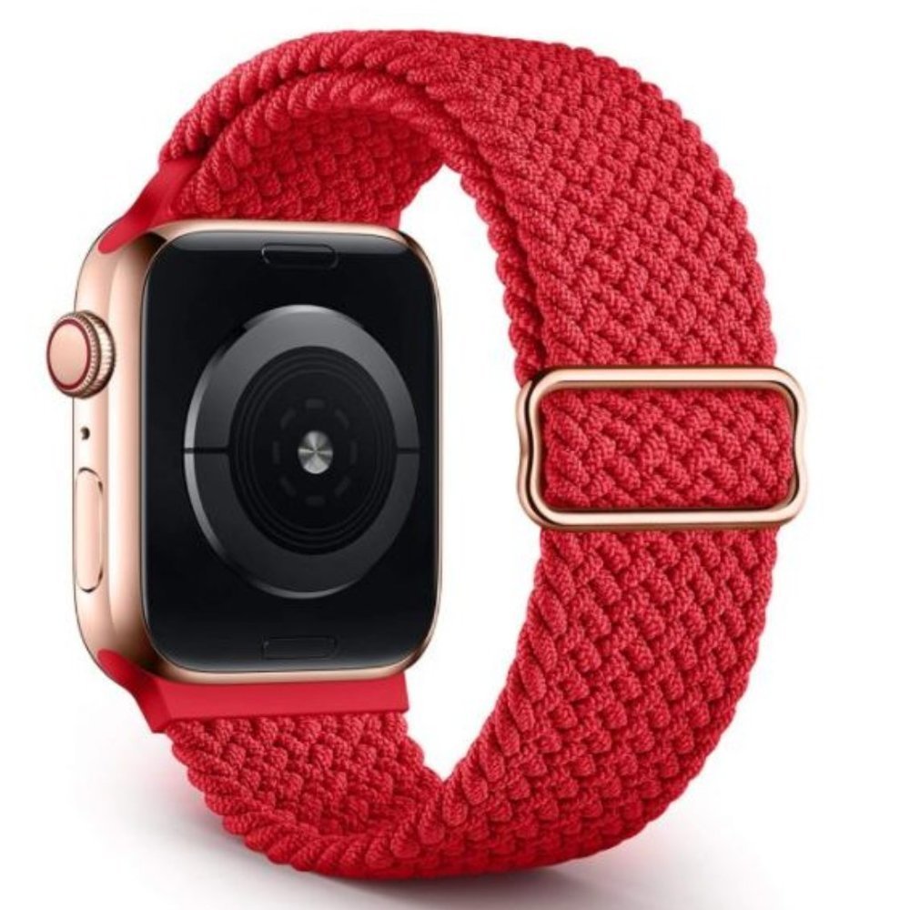 NEW Adjustable Braided Solo Loop For Apple Watch R